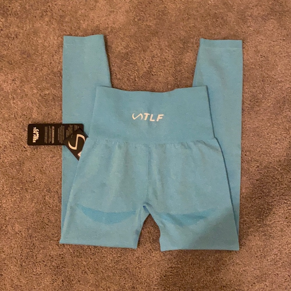 TLF Contour blue leggings